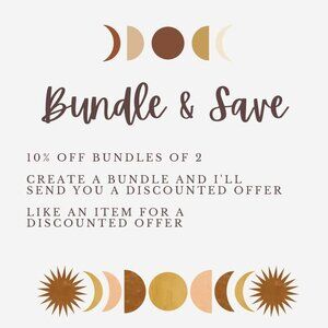 BUNDLE & SAVE